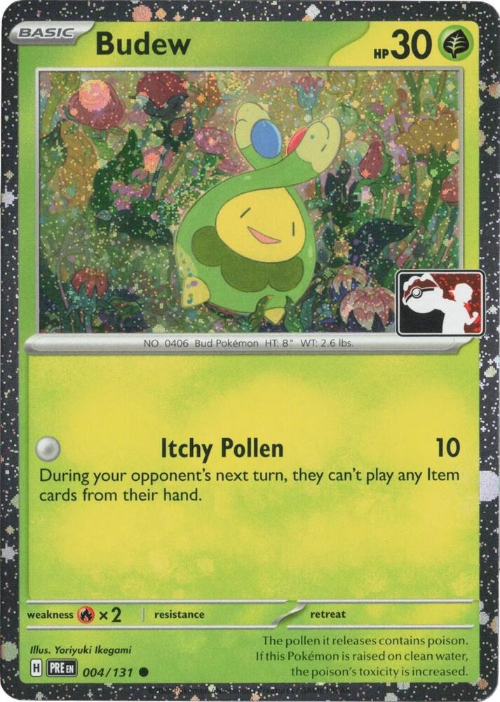 Budew - 004/131 (Cosmos Holo) [Prize Pack Series Cards] 004/131