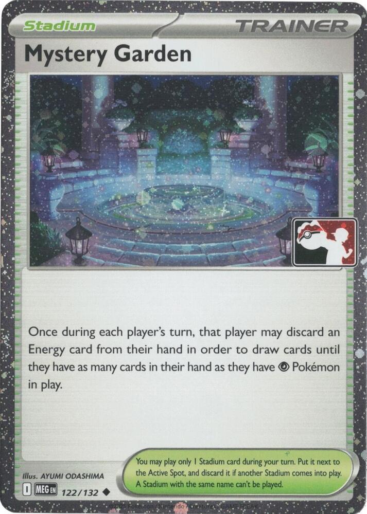 Mystery Garden - 122/132 (Cosmos Holo) [Prize Pack Series Cards] 122/132