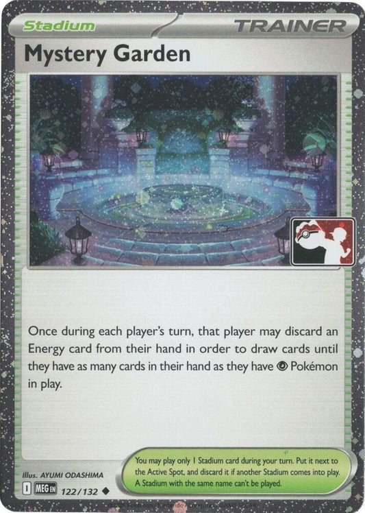 Mystery Garden - 122/132 (Cosmos Holo) [Prize Pack Series Cards] 122/132