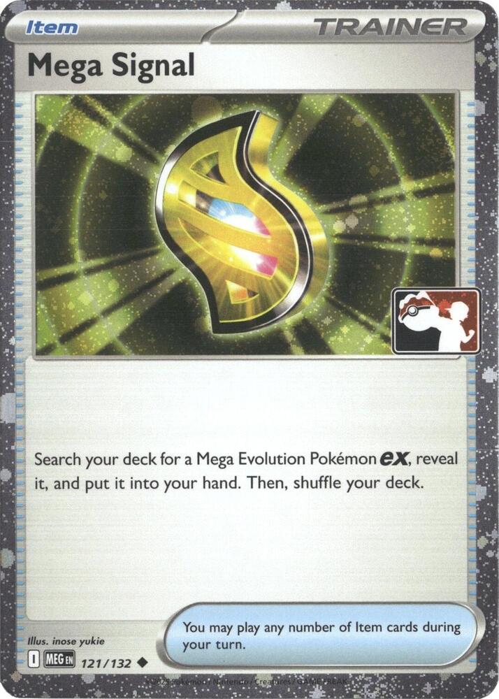 Mega Signal - 121/132 (Cosmos Holo) [Prize Pack Series Cards] 121/132