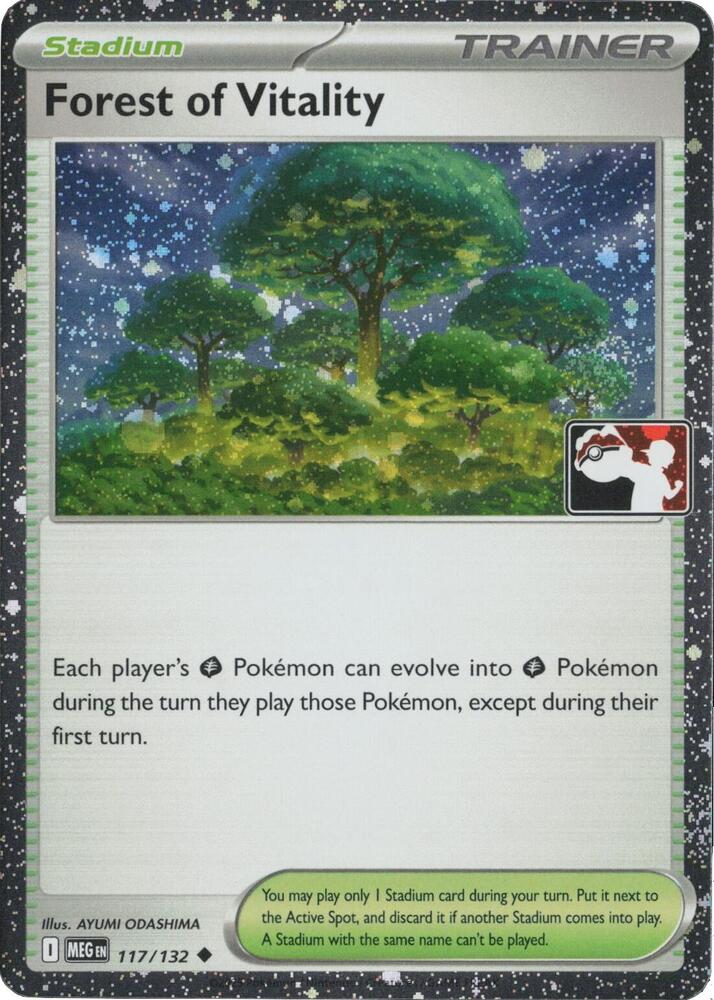 Forest of Vitality - 117/132 (Cosmos Holo) [Prize Pack Series Cards] 117/132