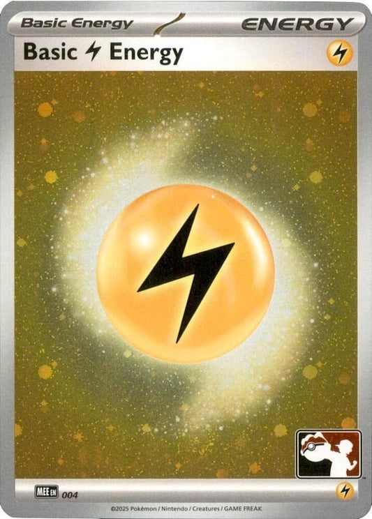 Basic Lightning Energy - MEE 004 (Cosmos Holo) [Prize Pack Series Cards] 004