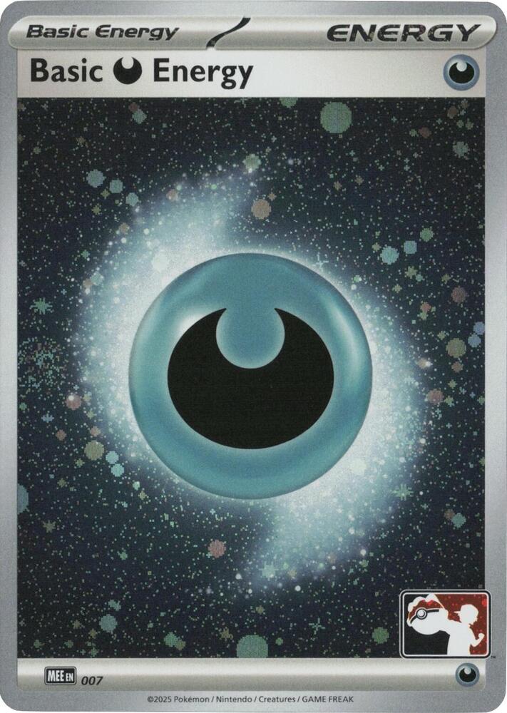 Basic Darkness Energy - MEE 007 (Cosmos Holo) [Prize Pack Series Cards] 007