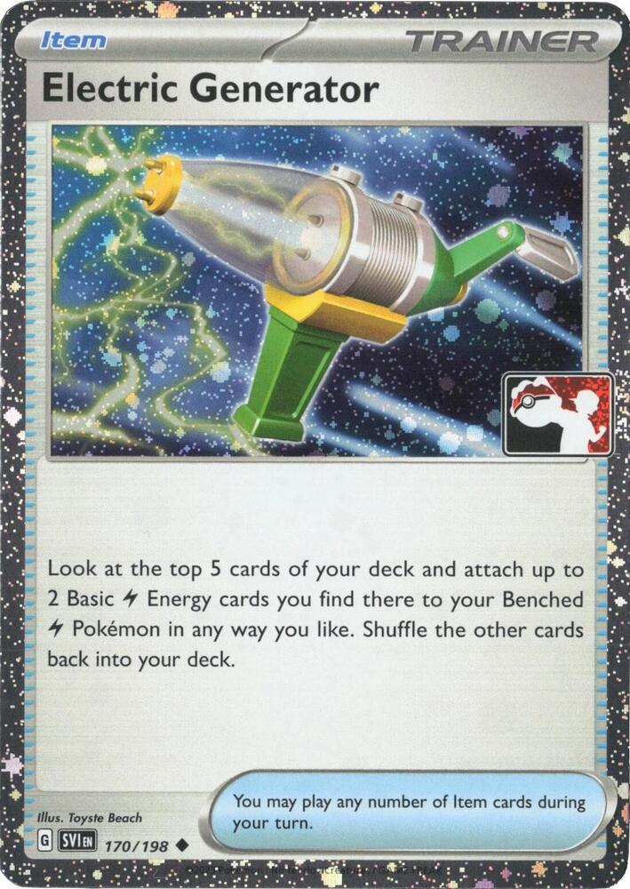 Electric Generator - 170/198 (Cosmos Holo) [Prize Pack Series Cards] 170/198