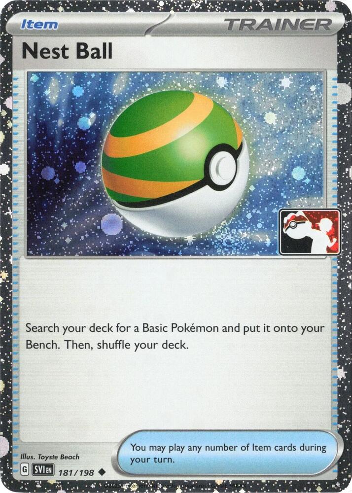 Nest Ball - 181/198 (Cosmos Holo) [Prize Pack Series Cards] 181/198