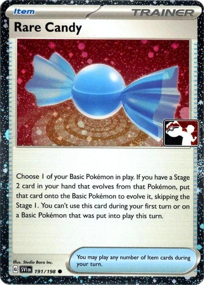 Rare Candy - 191/198 (Cosmos Holo) [Prize Pack Series Cards] 191/198