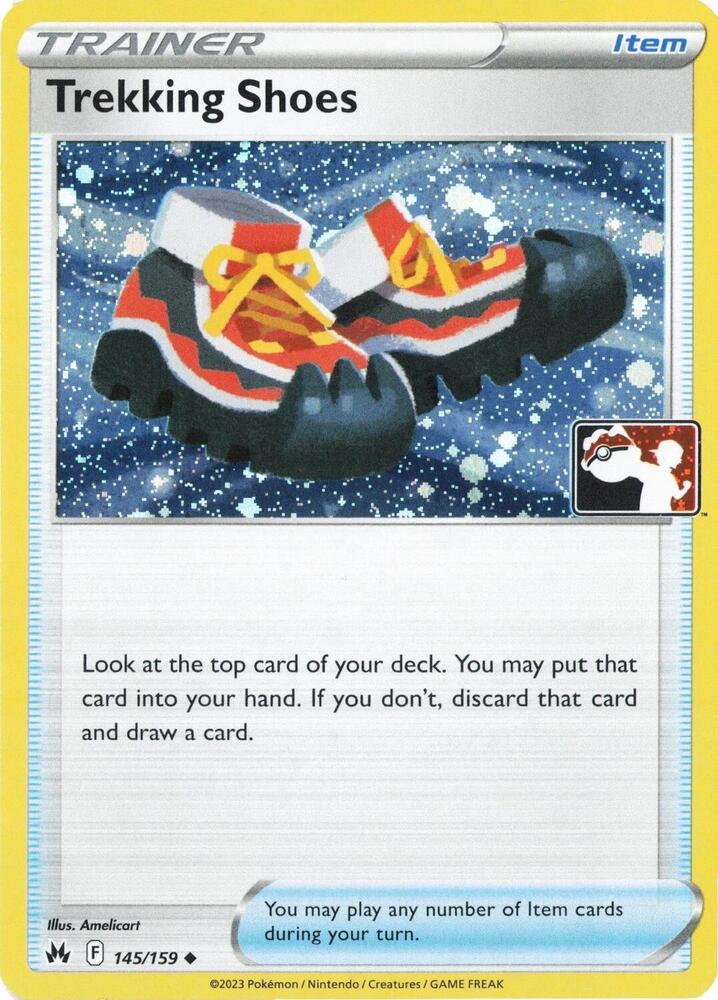 Trekking Shoes - 145/159 (Cosmos Holo) [Prize Pack Series Cards] 145/159