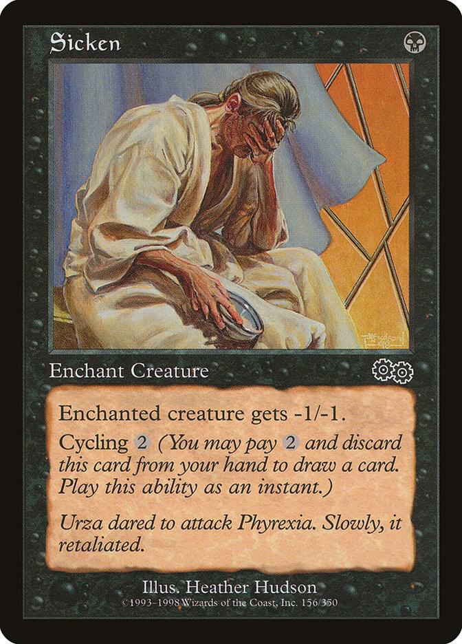 Sicken [Urza's Saga] 156