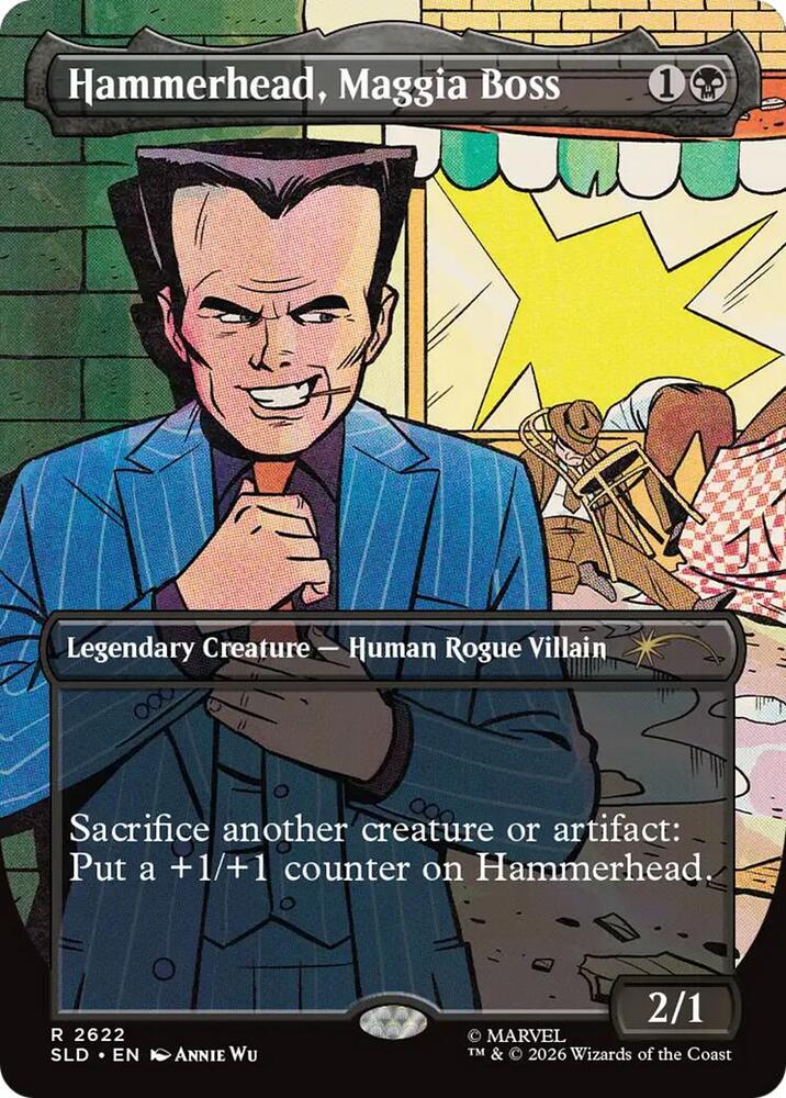 Hammerhead, Maggia Boss [Secret Lair Drop Series] 2622