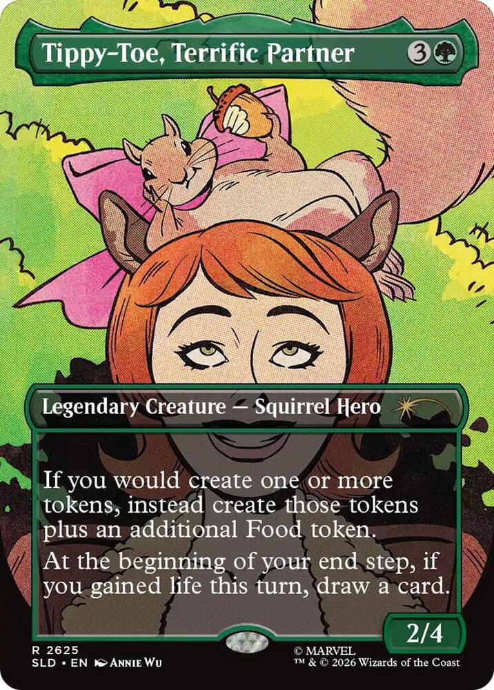 Tippy-Toe, Terrific Partner [Secret Lair Drop Series] 2625