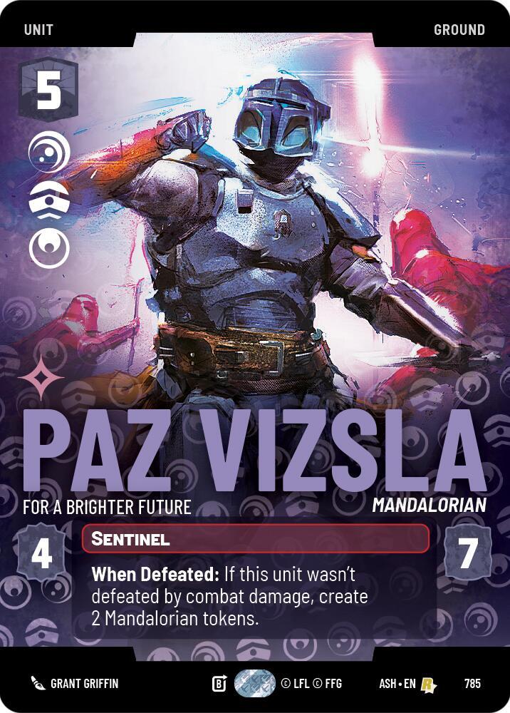 Paz Vizsla - For a Brighter Future (Prestige) [Ashes of the Empire] 785