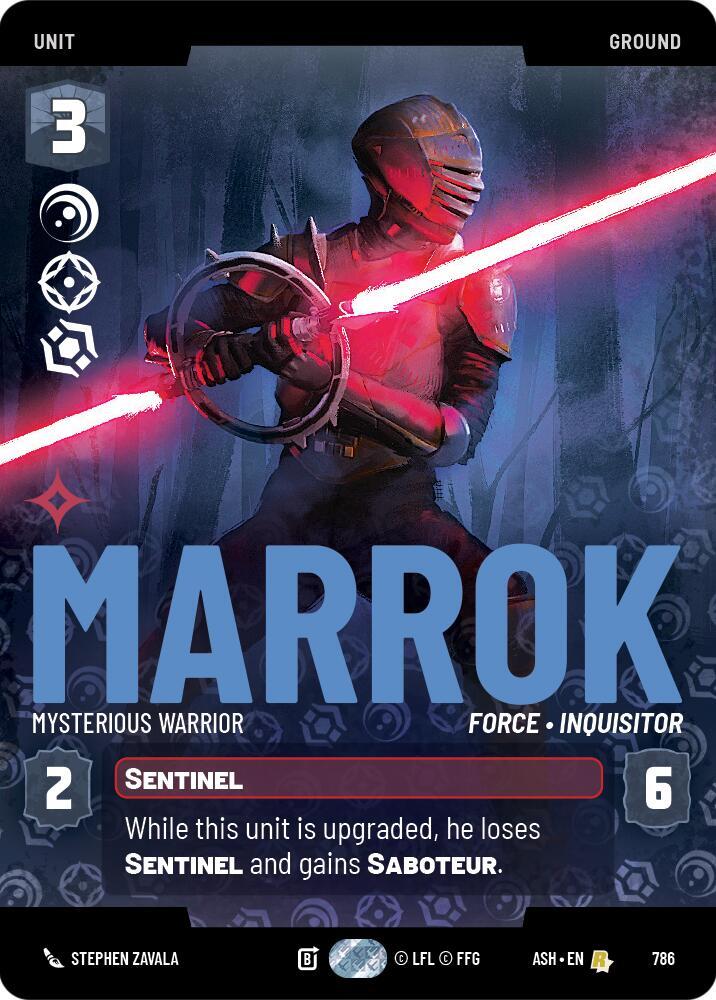 Marrok - Mysterious Warrior (Prestige) [Ashes of the Empire] 786