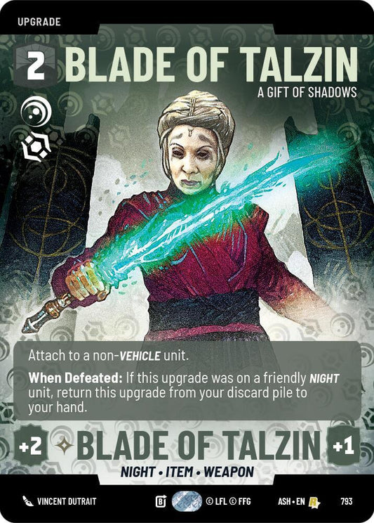 Blade of Talzin - A Gift of Shadows (Prestige) [Ashes of the Empire] 793