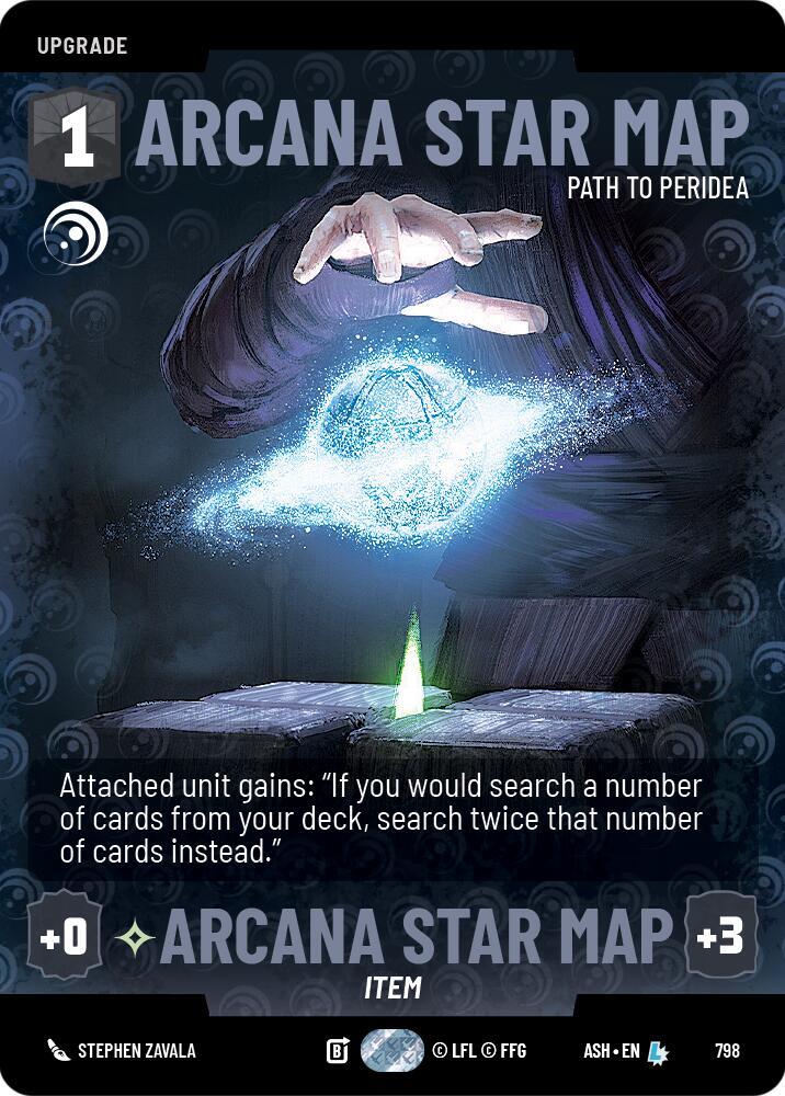 Arcana Star Map - Path to Peridea (Prestige) [Ashes of the Empire] 798