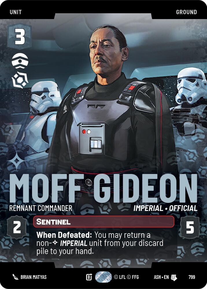 Moff Gideon - Remnant Commander (Prestige) [Ashes of the Empire] 799