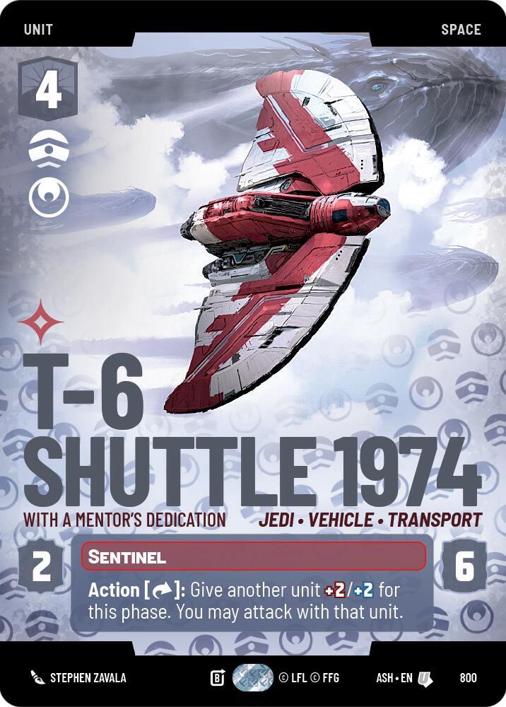 T-6 Shuttle 1974 - With a Mentor's Dedication (Prestige) [Ashes of the Empire] 800