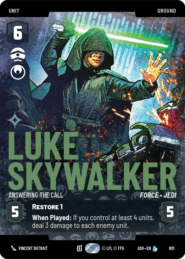 Luke Skywalker - Answering the Call (Prestige) [Ashes of the Empire] 801