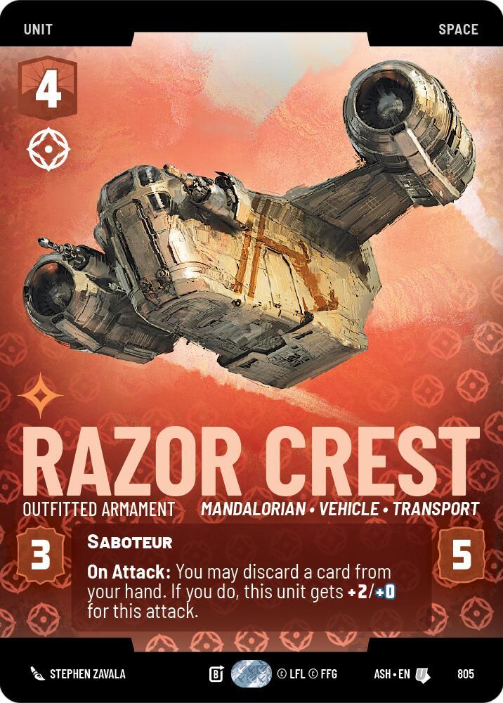 Razor Crest - Outfitted Armament (Prestige) [Ashes of the Empire] 805