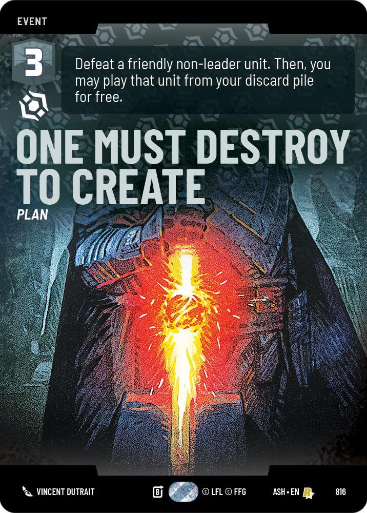 One Must Destroy to Create (Prestige) [Ashes of the Empire] 816