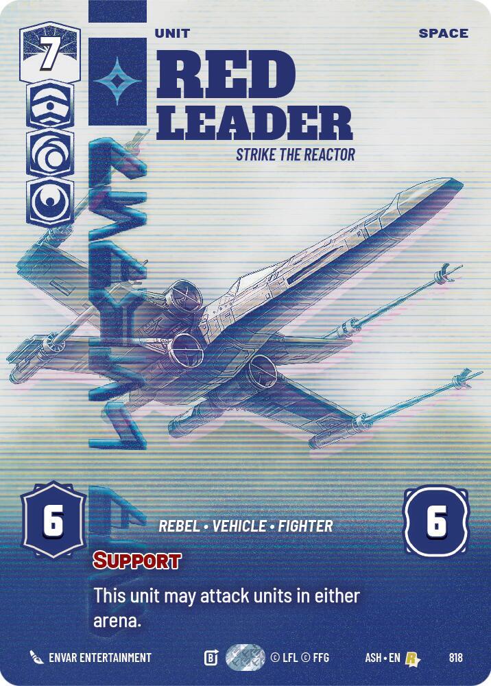 Red Leader - Strike the Reactor (Prestige) [Ashes of the Empire] 818