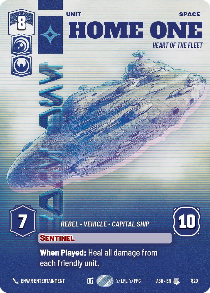 Home One - Heart of the Fleet (Prestige) [Ashes of the Empire] 820