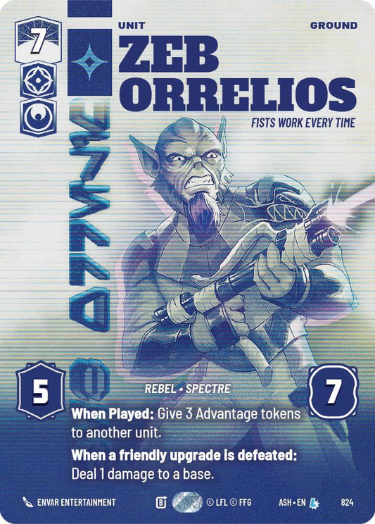 Zeb Orrelios - Fists Work Every Time (Prestige) [Ashes of the Empire] 824
