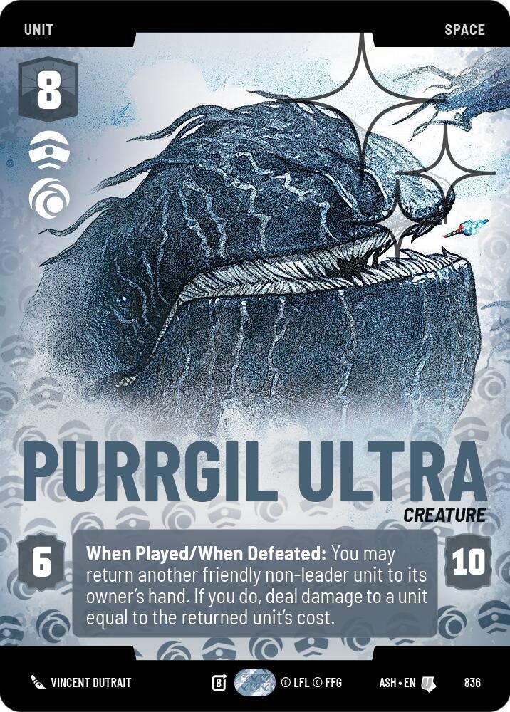 Purrgil Ultra (Prestige Foil) [Ashes of the Empire] 836