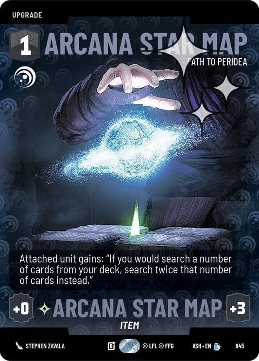 Arcana Star Map - Path to Peridea (Prestige Foil) [Ashes of the Empire] 845