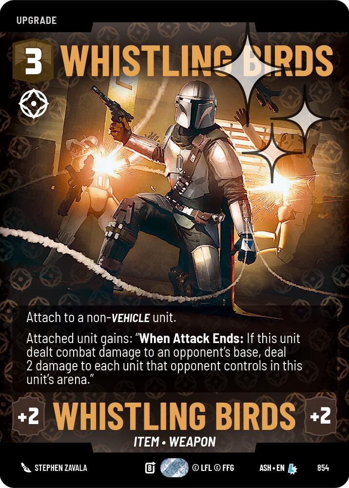 Whistling Birds (Prestige Foil) [Ashes of the Empire] 854