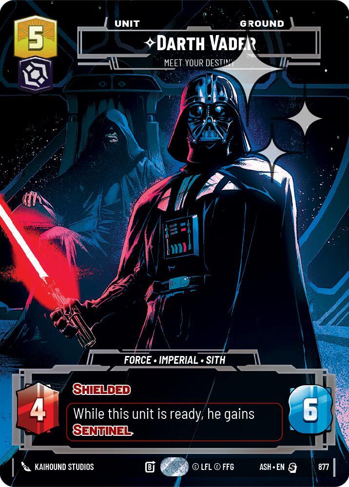 Darth Vader - Meet Your Destiny (Prestige Foil) [Ashes of the Empire] 877