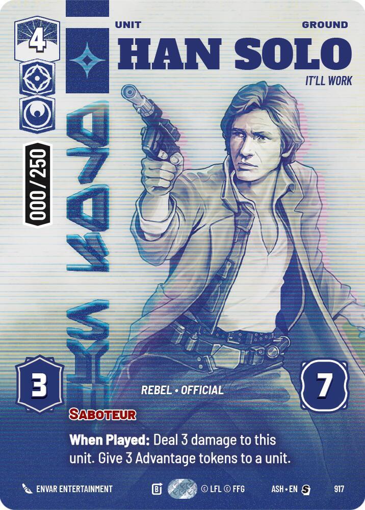 Han Solo - It'll Work (Serialized) [Ashes of the Empire] 917
