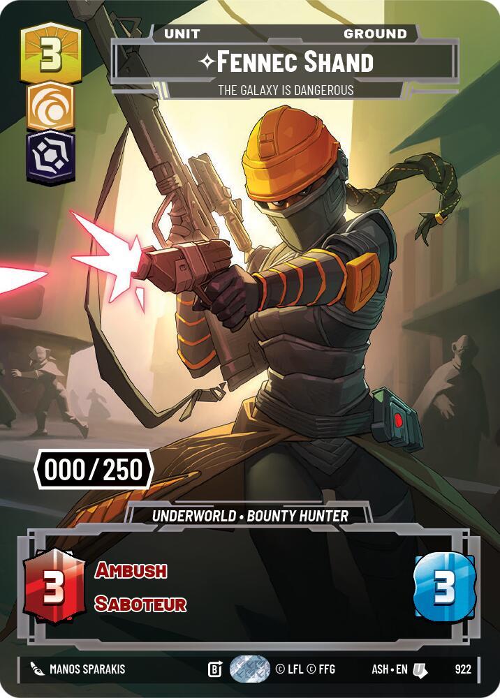 Fennec Shand - The Galaxy Is Dangerous (Serialized) [Ashes of the Empire] 922