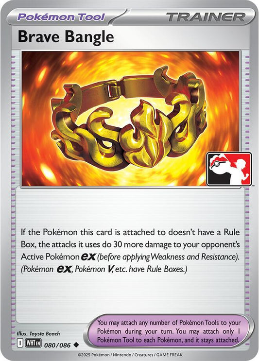 Brave Bangle - 080/086 (Cosmos Holo) [Prize Pack Series Cards] 080/086