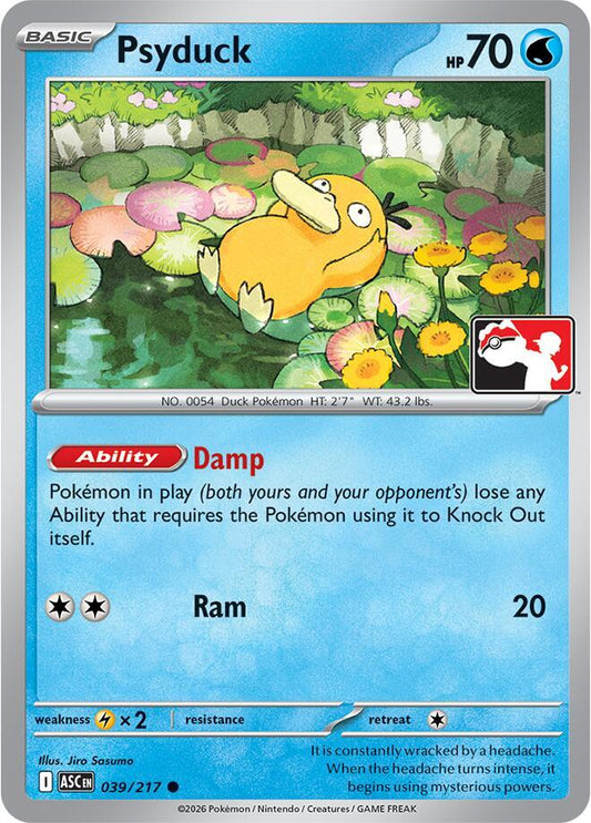 Psyduck - 039/217 [Prize Pack Series Cards] 039/217