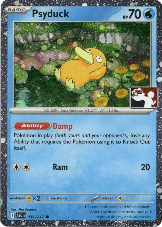 Psyduck - 039/217 (Cosmos Holo) [Prize Pack Series Cards] 039/217