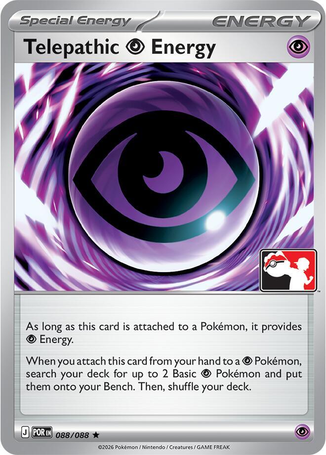 Telepathic Psychic Energy - 088/088 [Prize Pack Series Cards] 088/088