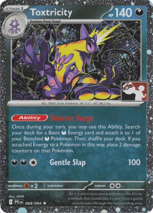 Toxtricity - 068/094 (Cosmos Holo) [Prize Pack Series Cards] 068/094