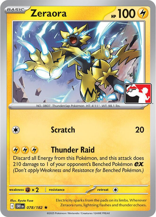 Zeraora - 078/182 [Prize Pack Series Cards] 078/182