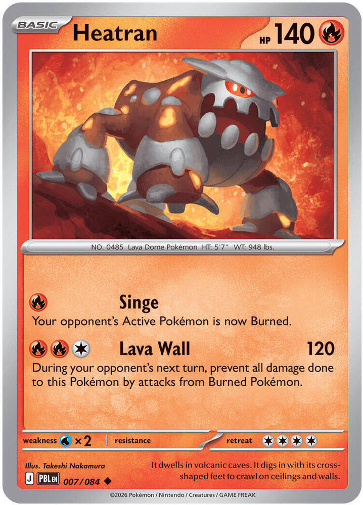 Heatran [ME05: Pitch Black] 007/084