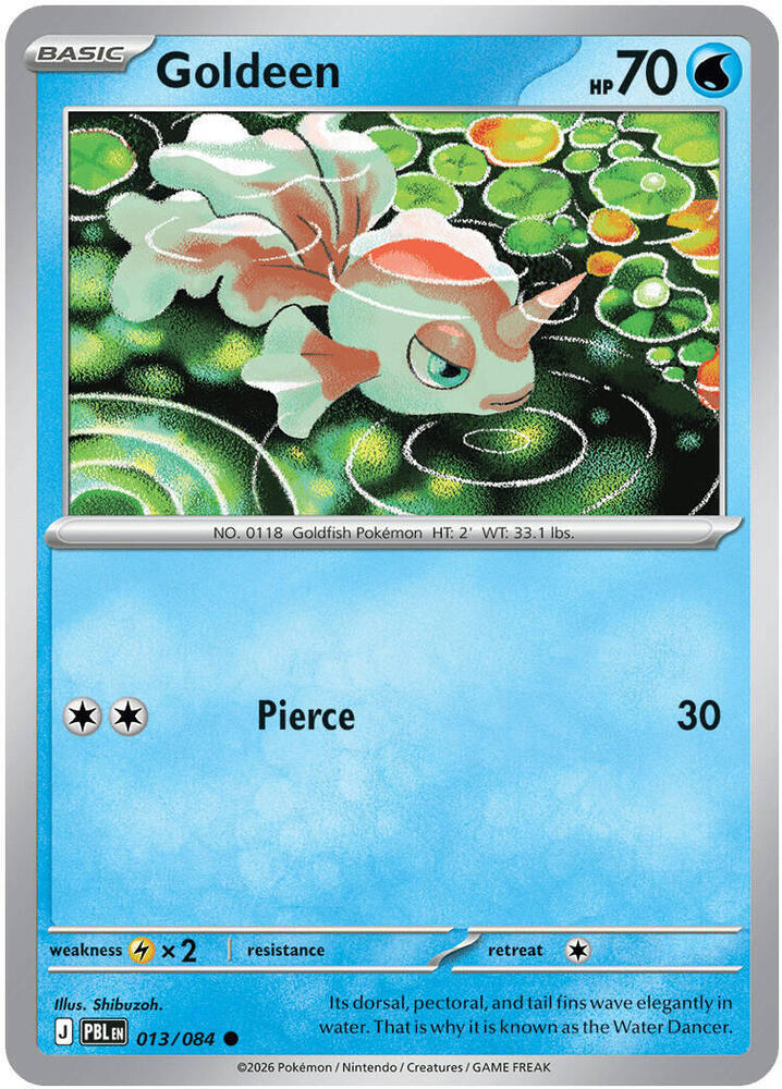 Goldeen - 013/084 [ME05: Pitch Black] 013/084