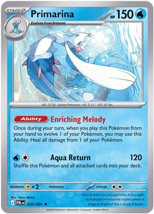 Primarina - 020/084 [ME05: Pitch Black] 020/084