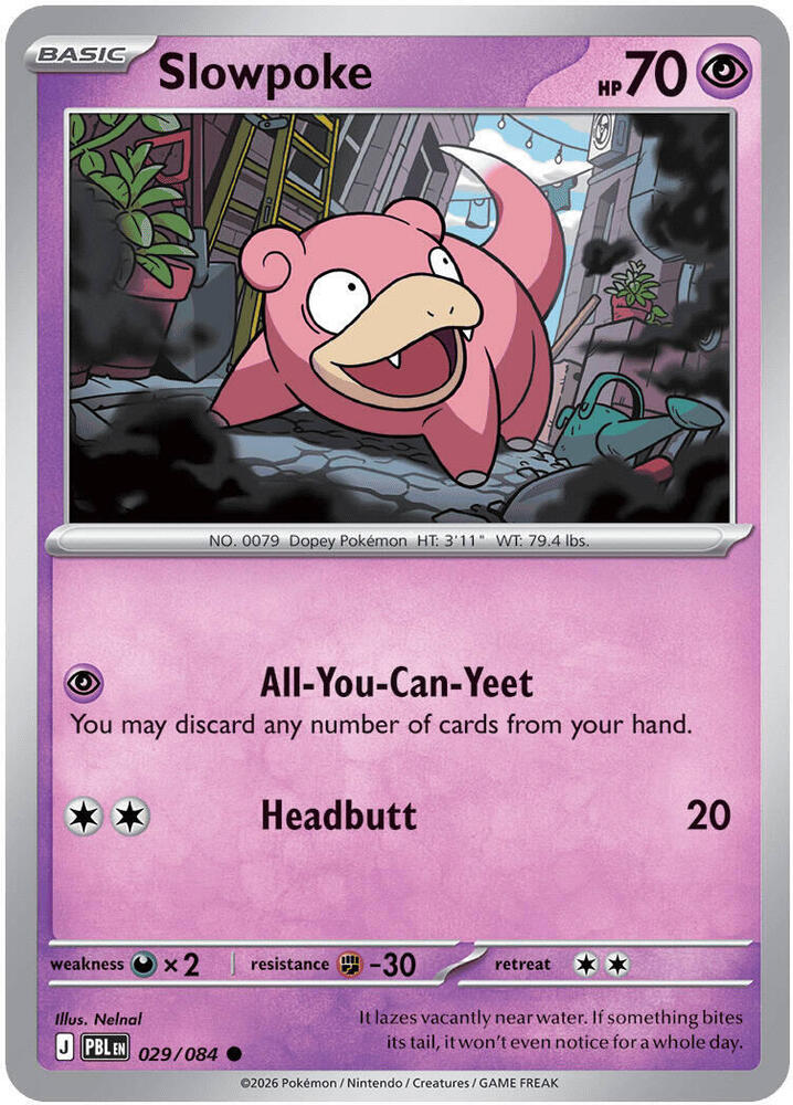 Slowpoke [ME05: Pitch Black] 029/084