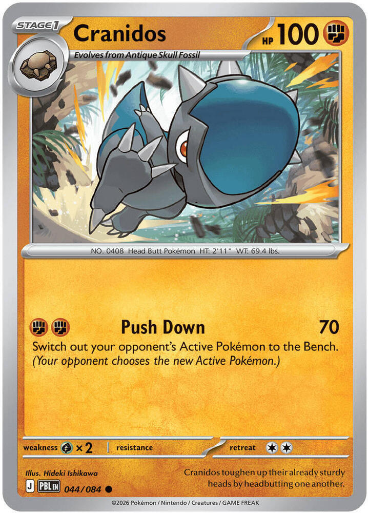 Cranidos [ME05: Pitch Black] 044/084
