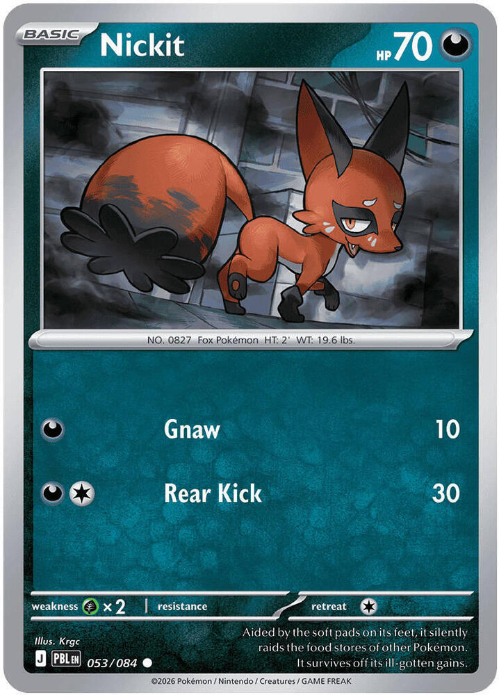 Nickit [ME05: Pitch Black] 053/084