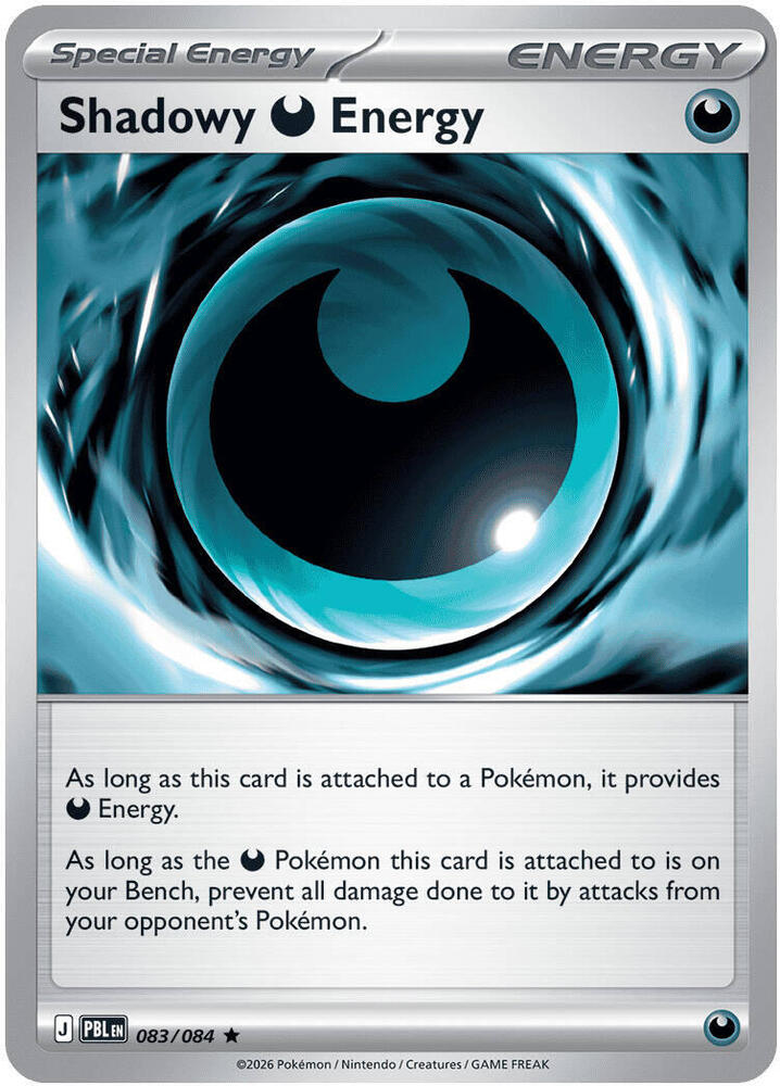 Shadowy Darkness Energy [ME05: Pitch Black] 083/084