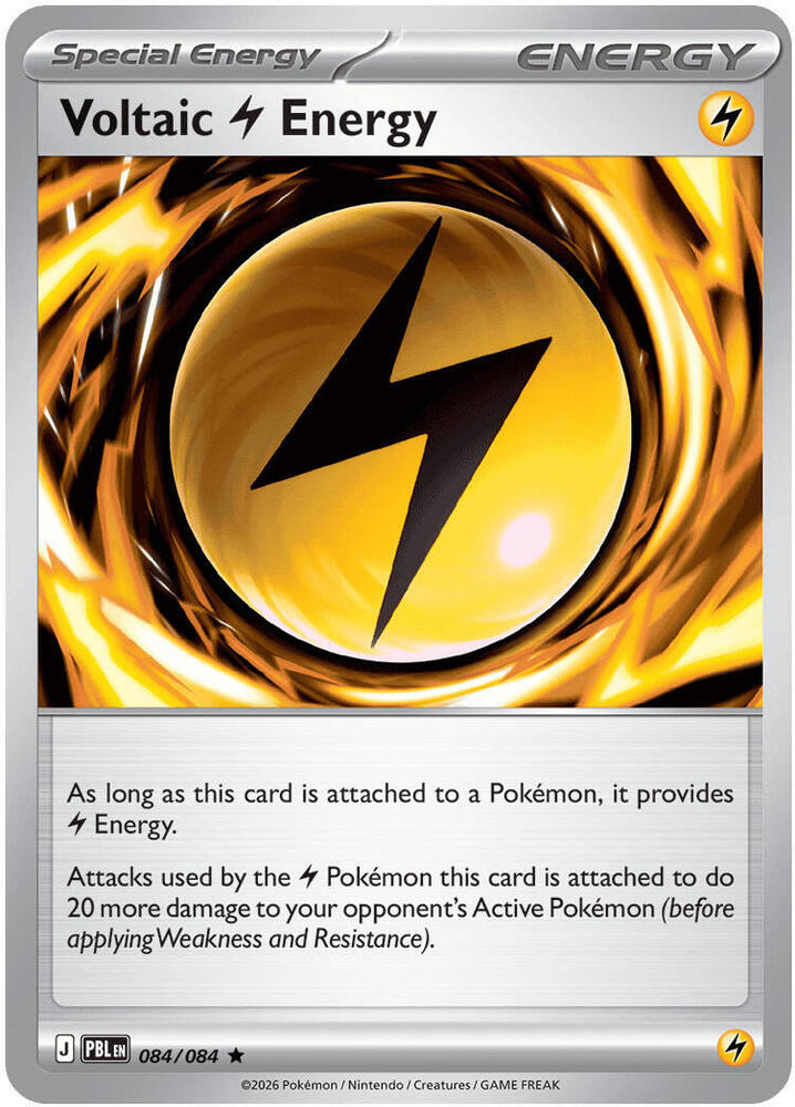 Voltaic Lightning Energy [ME05: Pitch Black] 084/084