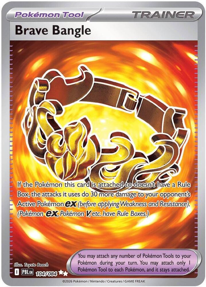 Brave Bangle [ME05: Pitch Black] 104/084