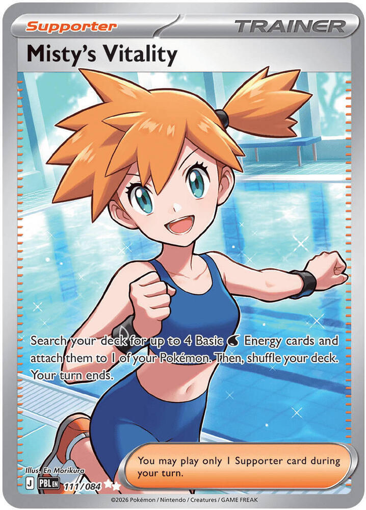 Misty's Vitality - 111/084 [ME05: Pitch Black] 111/084