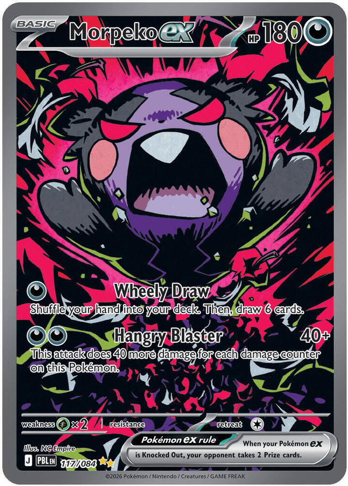 Morpeko ex - 117/084 [ME05: Pitch Black] 117/084