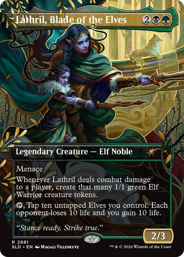 Lathril, Blade of the Elves [Secret Lair Drop Series] 2681